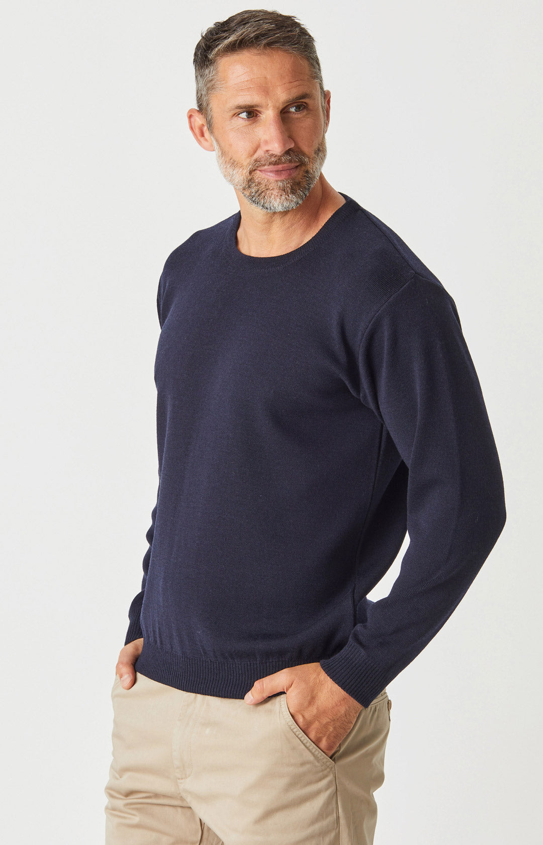 Merino Crew Sweater | Woolen Sweater | Aklanda Australia